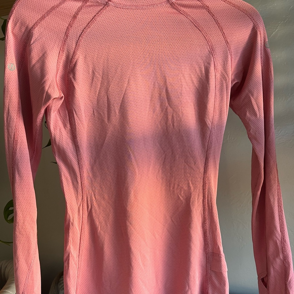 Lululemon Pink Long Sleeve Top